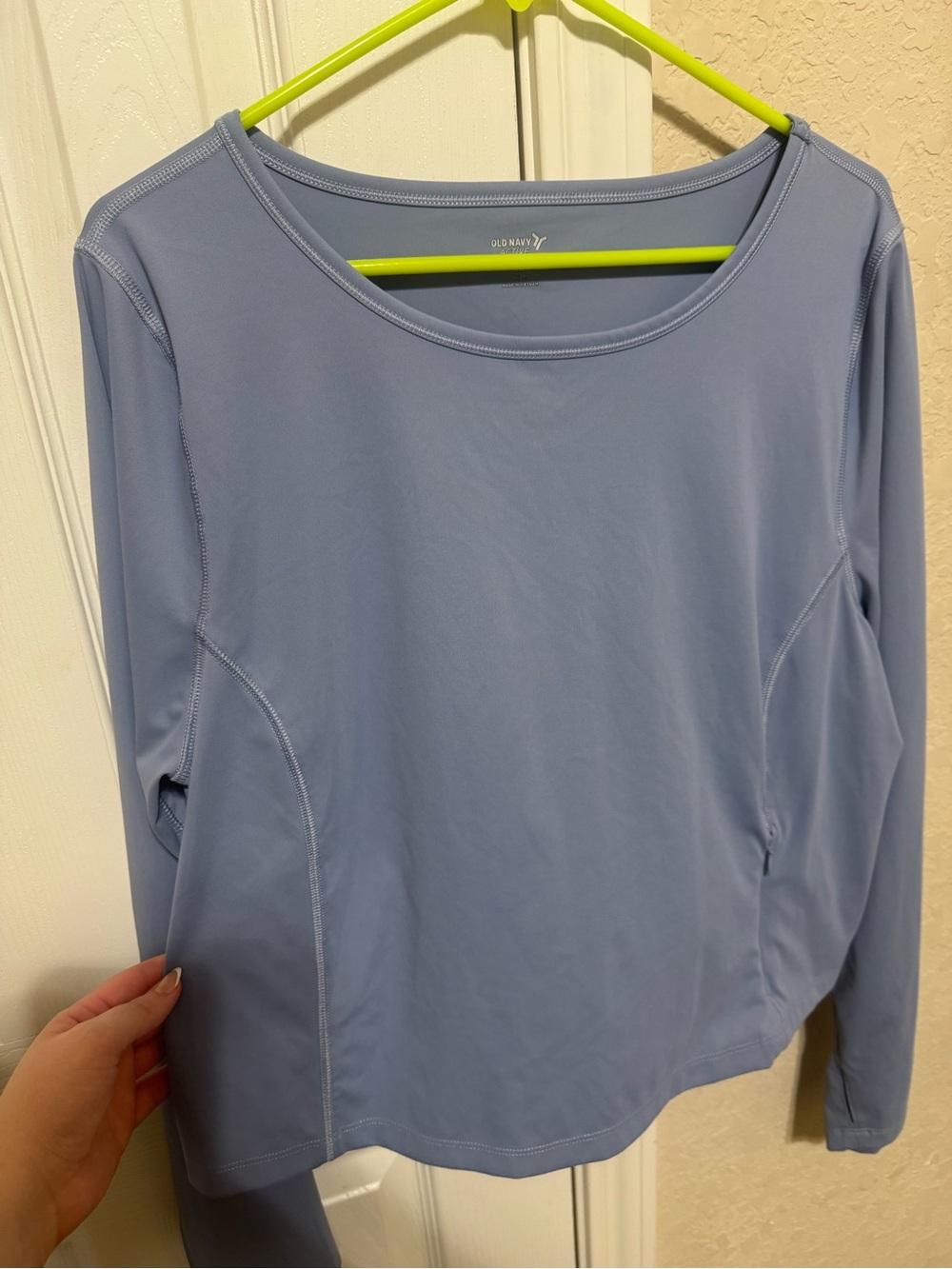 Old Navy Women's Long-Sleeve Performance Top - Periwinkle Blue
